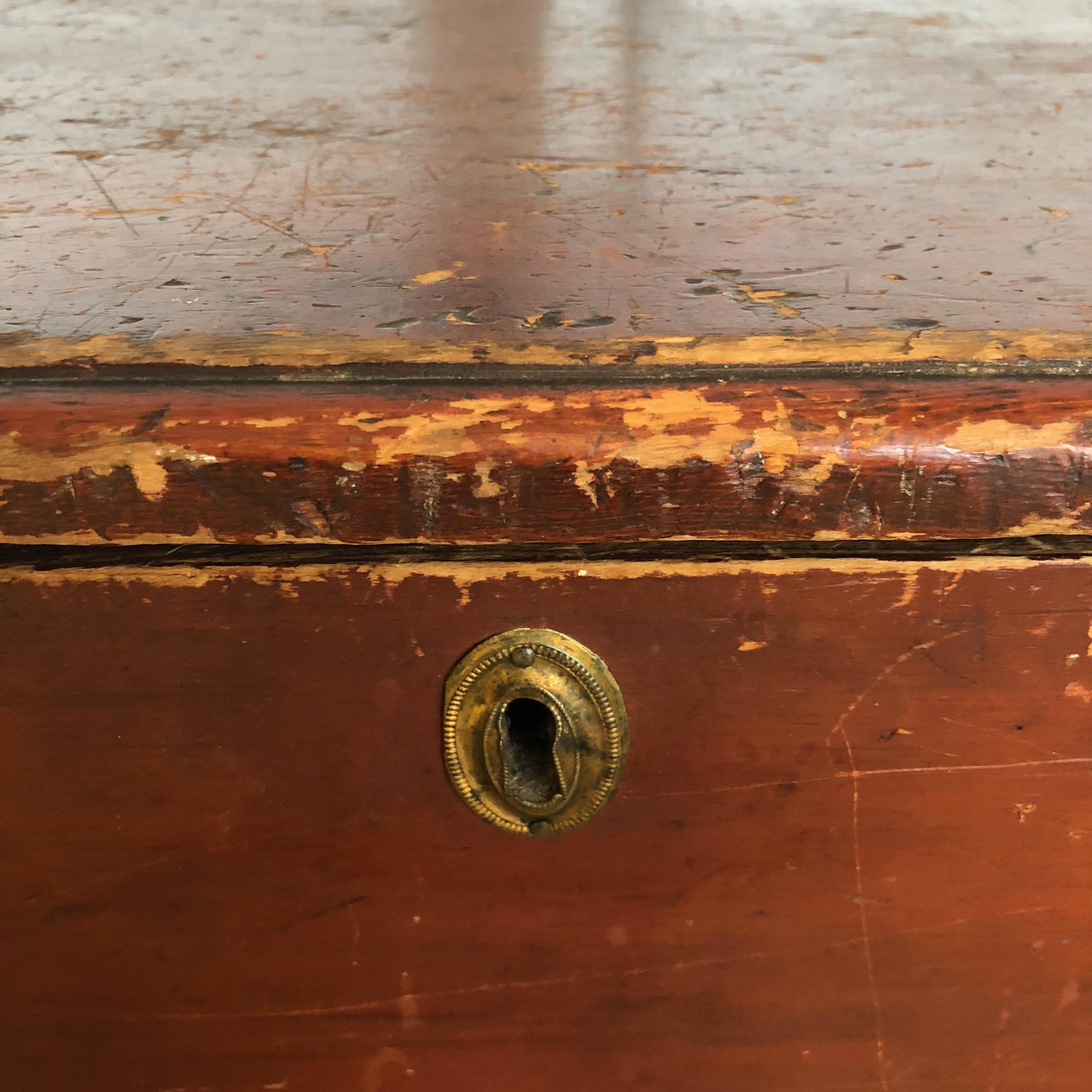 18th century blanket chest