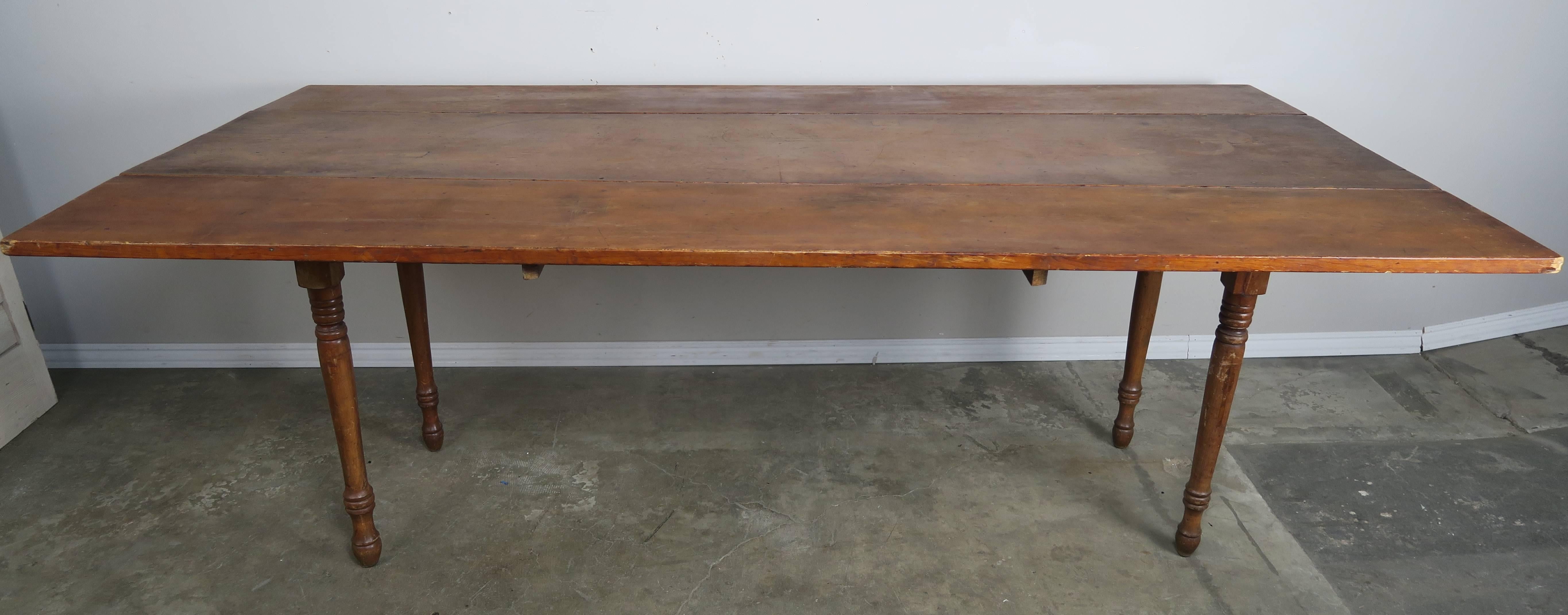 primitive drop leaf table