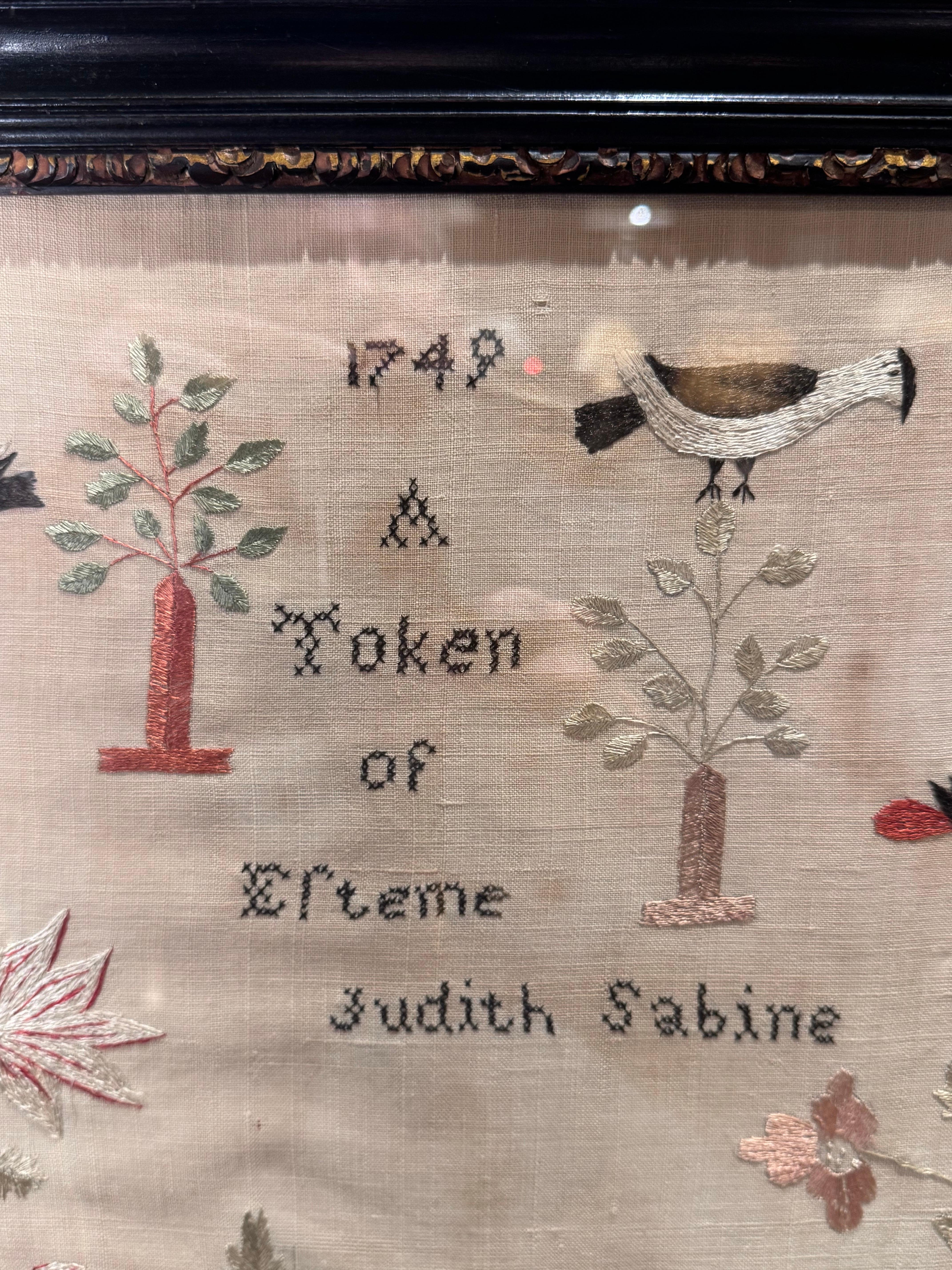 Milieu du XVIIIe siècle Échantillon américain du 18e siècle en vente