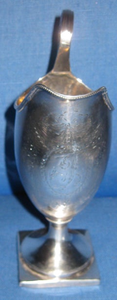18th Century American Sterling Silver Pitcher by Joseph Richardson, Philadelphia
