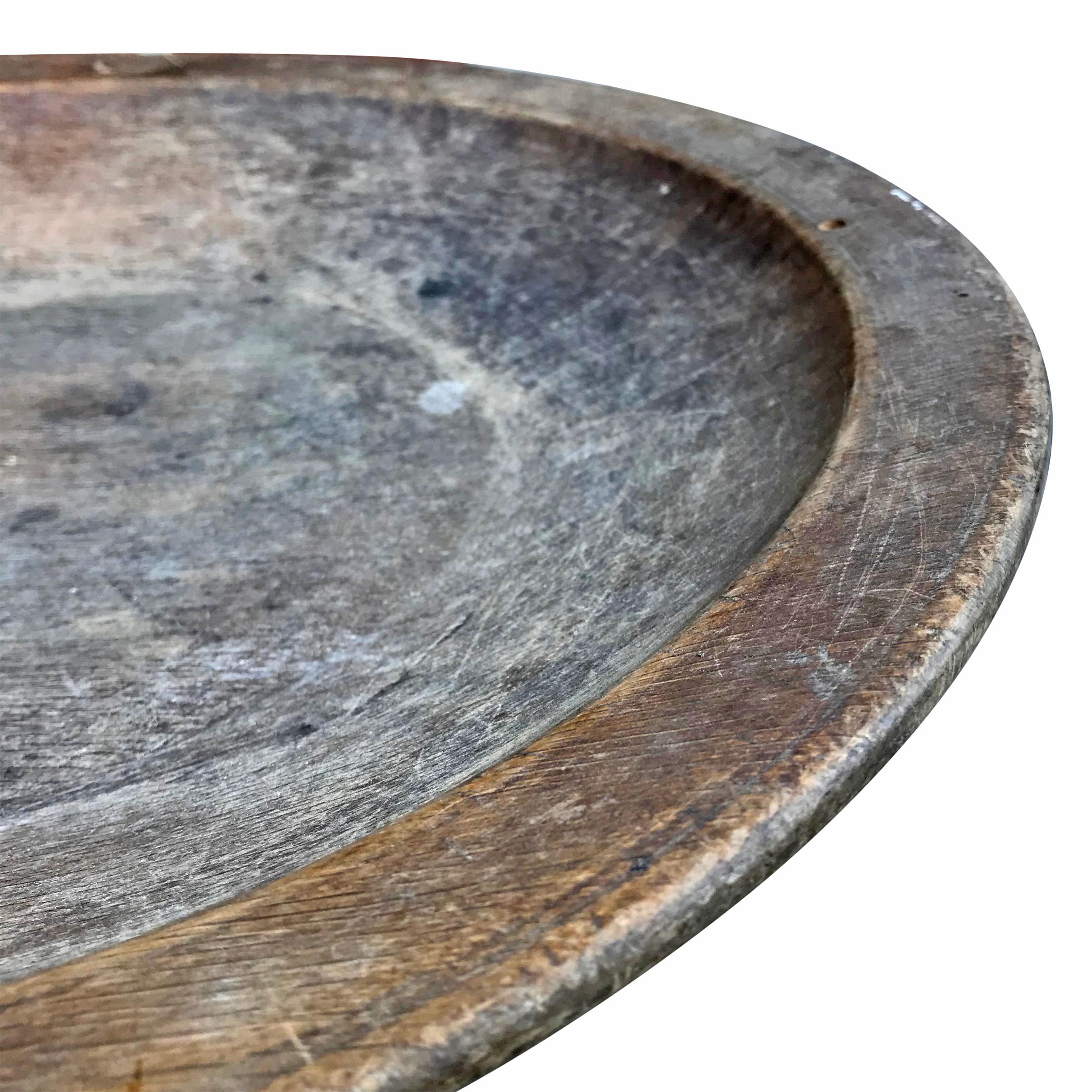 18th Century and Earlier 18th Century American Turned Wood Bowl