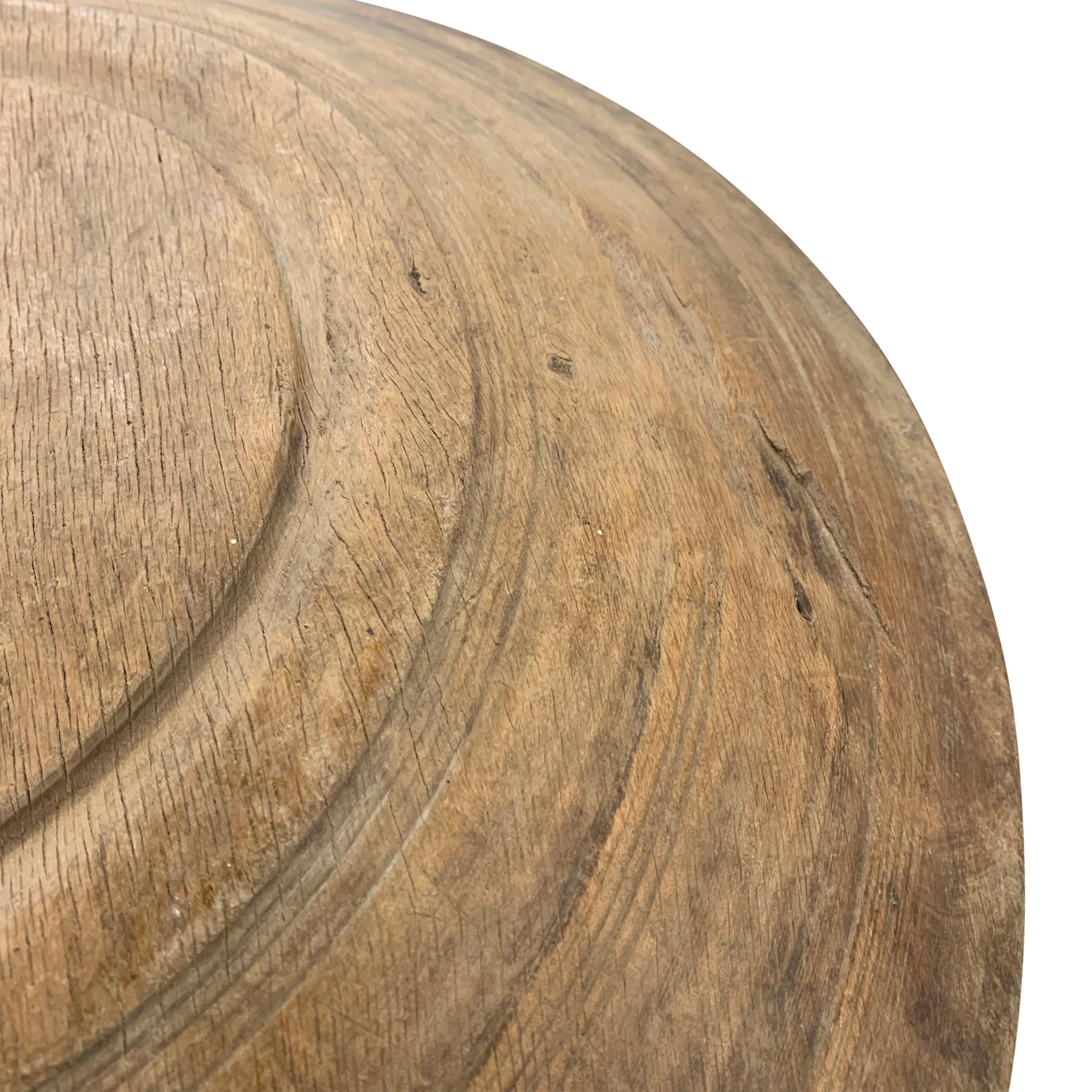 Bol en bois tourné américain du 18e siècle en vente 1