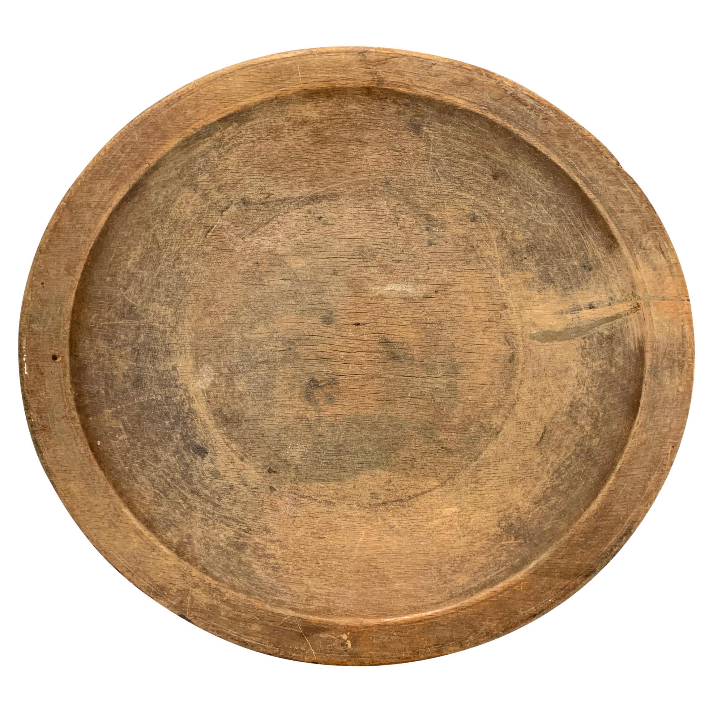 18th Century American Turned Wood Bowl