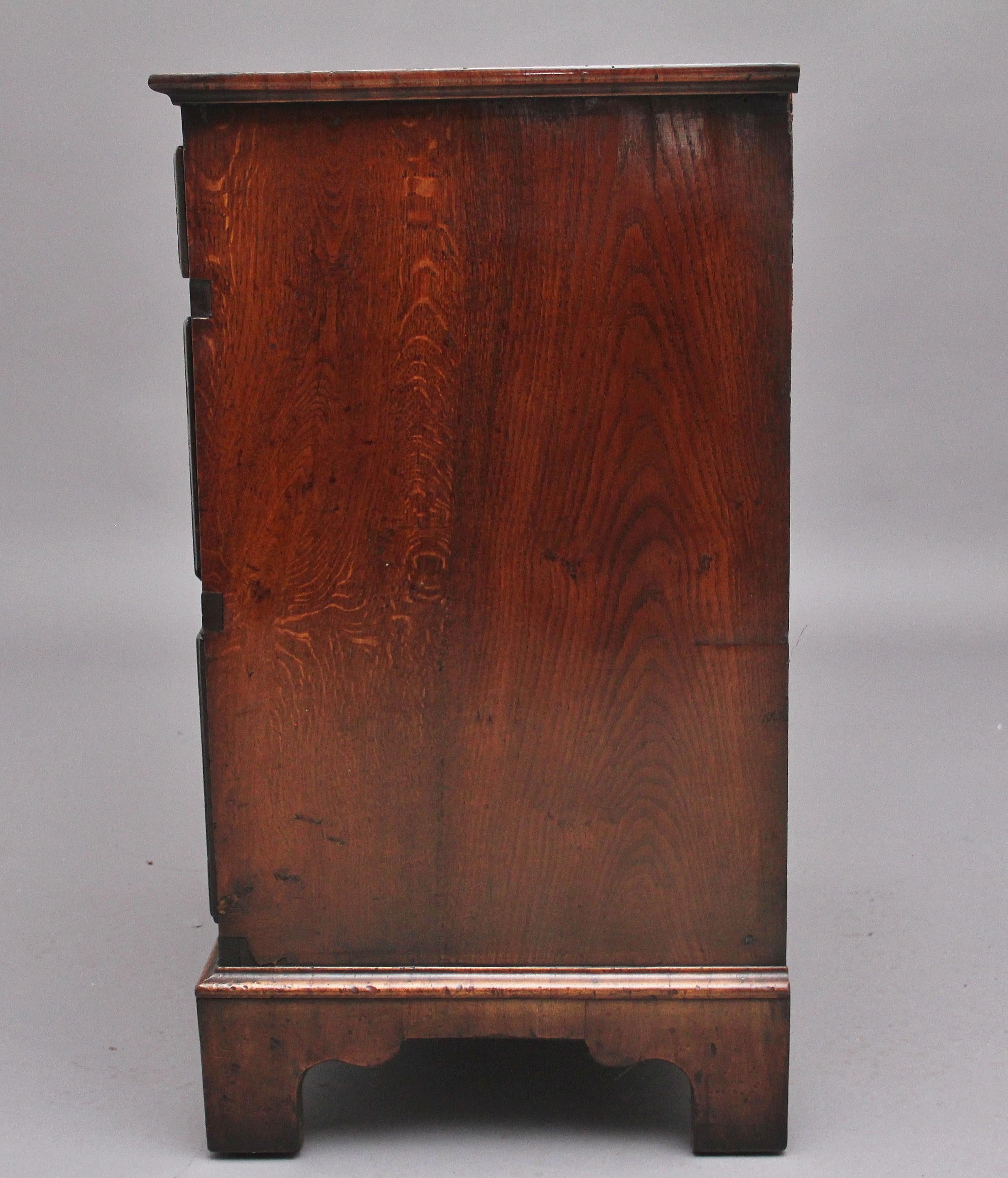 Late 18th Century 18th Century and Later Veneered Chest of Drawers
