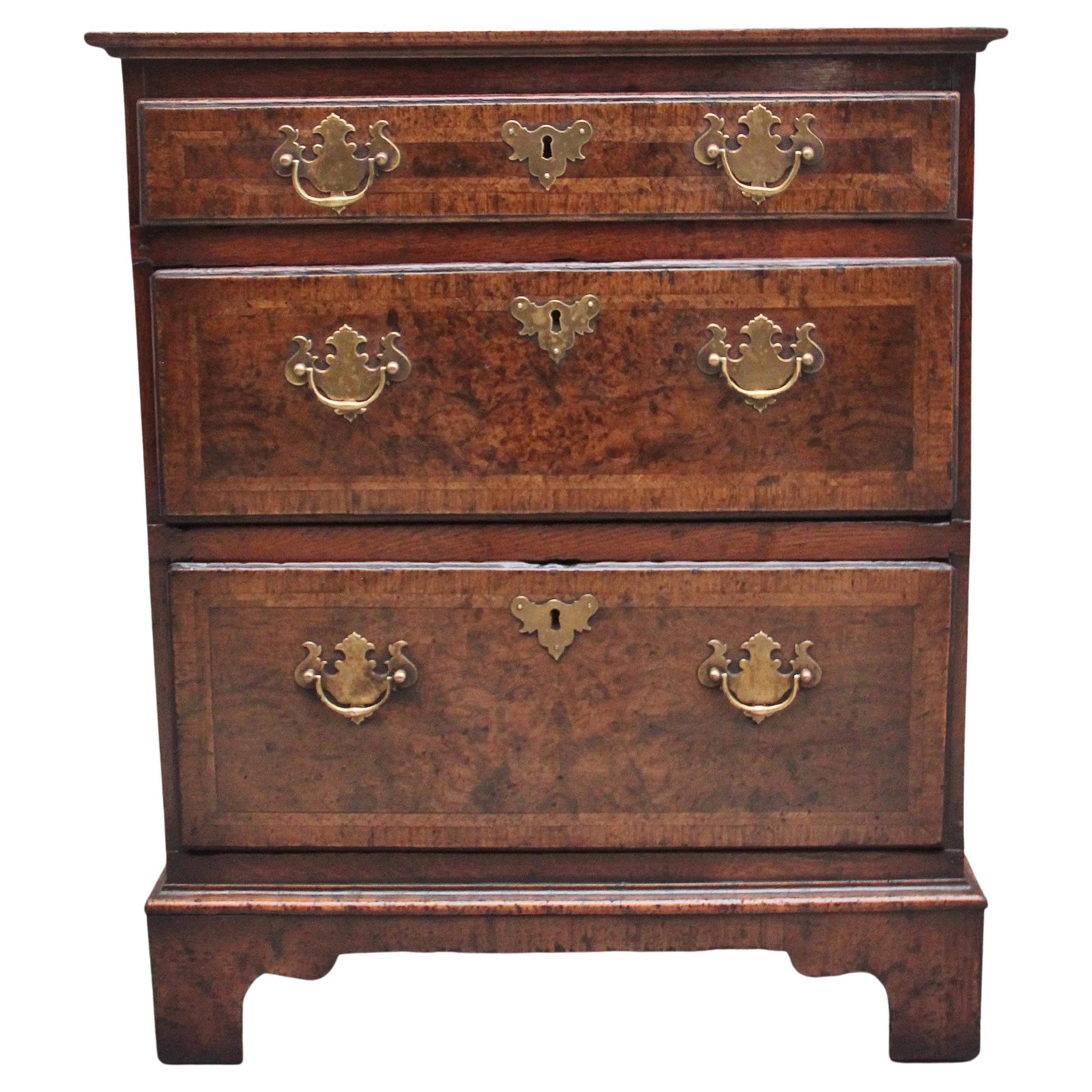 18th Century and Later Veneered Chest of Drawers