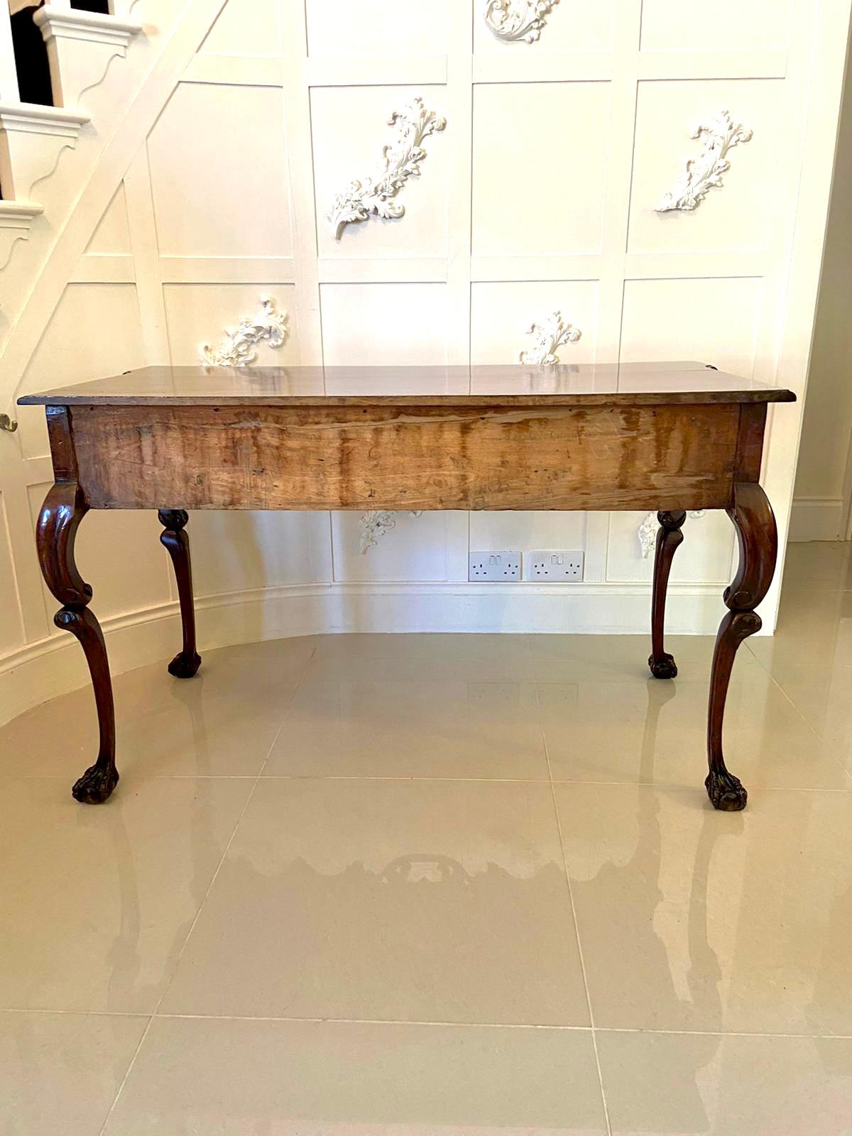 18th Century Antique Chippendale Serving/Side Table For Sale 2