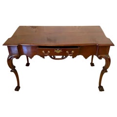 18th Century Antique Chippendale Serving/Side Table