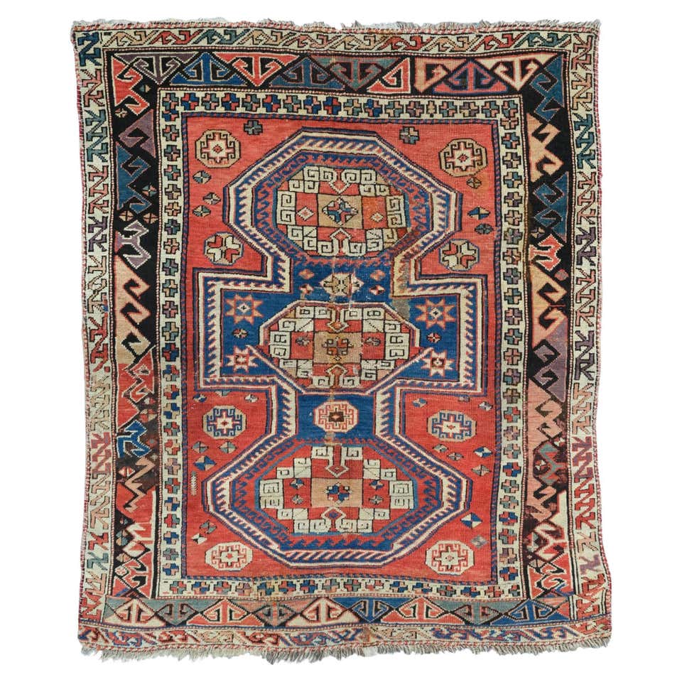 Antique Turkish Bergama Rug, 19th Century For Sale at 1stDibs