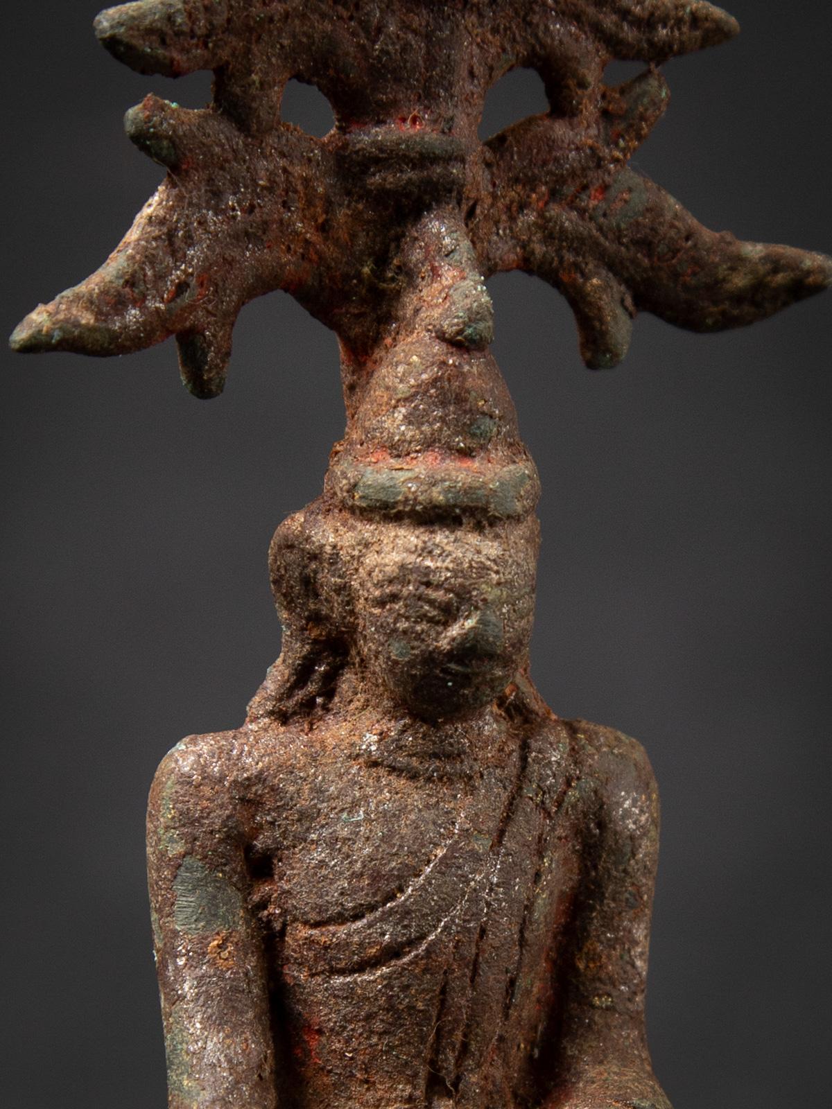 18th century Antique bronze Burmese Shan Buddha - OriginalBuddhas For Sale 10