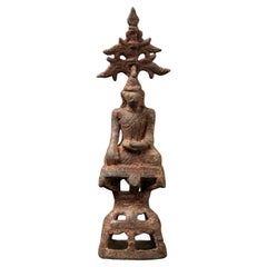 18th century Antique bronze Burmese Shan Buddha - OriginalBuddhas