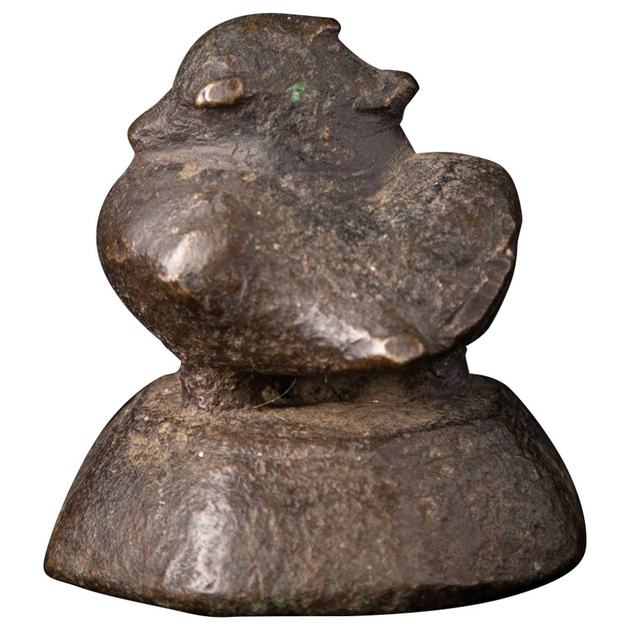 18th century Antique bronze Opium Weight from Burma