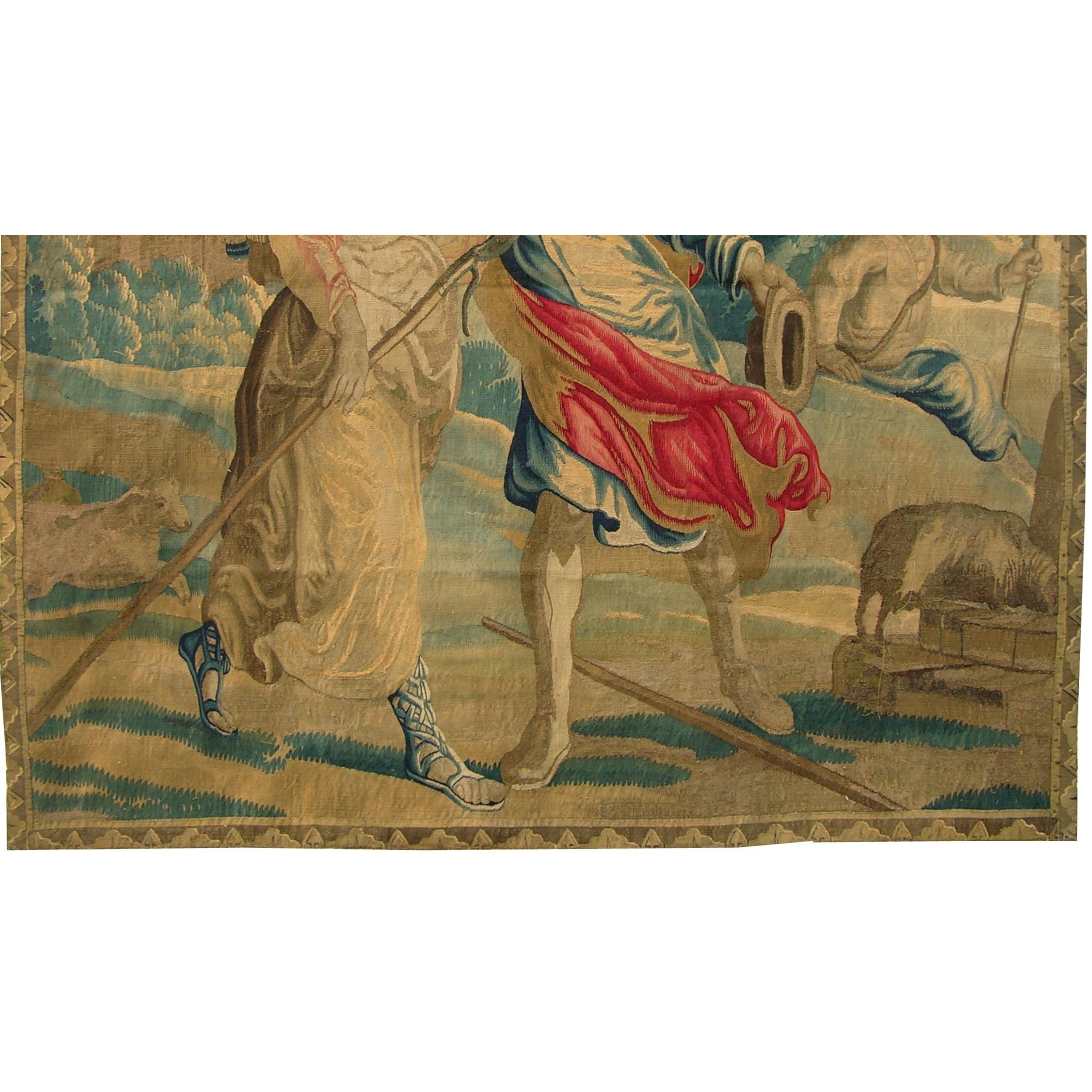 Unknown 18th Century Antique Brussel Tapestry 7'2