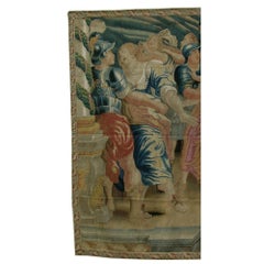 18th Century Antique Brussels Tapestry 8'8" X 7'8"