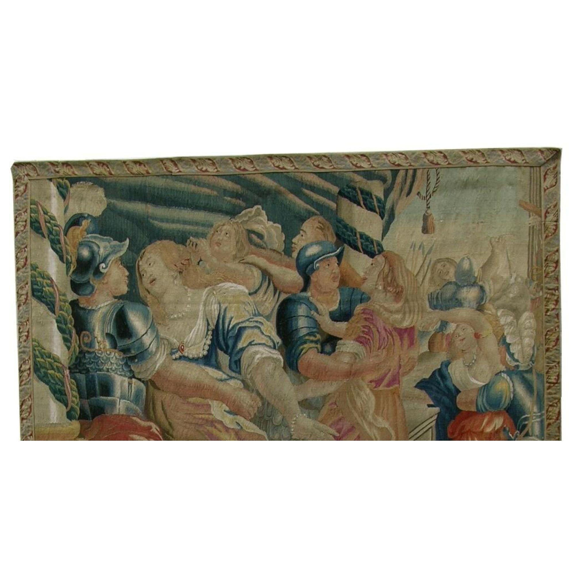 Other 18th Century Antique Brussels Tapestry 8'8
