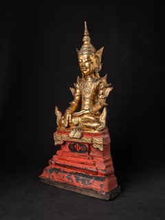 18th century Antique Burmese Shan Buddha from Burma