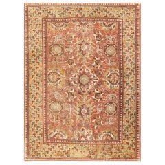 18th Century Antique Caucasian Kuba Blossom Carpet. Size: 6 ft 9 in x 9 ft 5 in