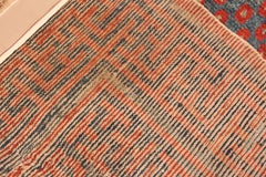 18th Century Antique Chinese Kansu Rug. 6 ft 7 in x 15 ft 6 in