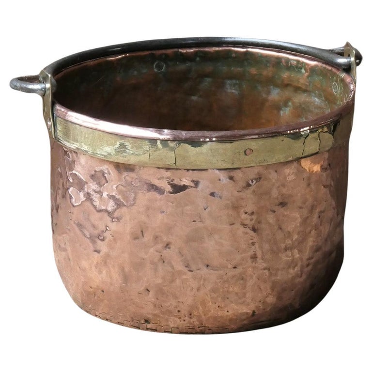 Large 19th Century Tinned Copper Cooking Pot for sale at Pamono