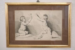 18th Century Antique Engraving by Edmé Bouchardon