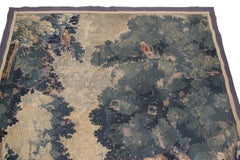 18th Century Antique Flemish Tapestry Verdure Tapestry Belgium Large Tapestry