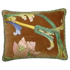18th Century Antique Florentine Tapestry Pillow
