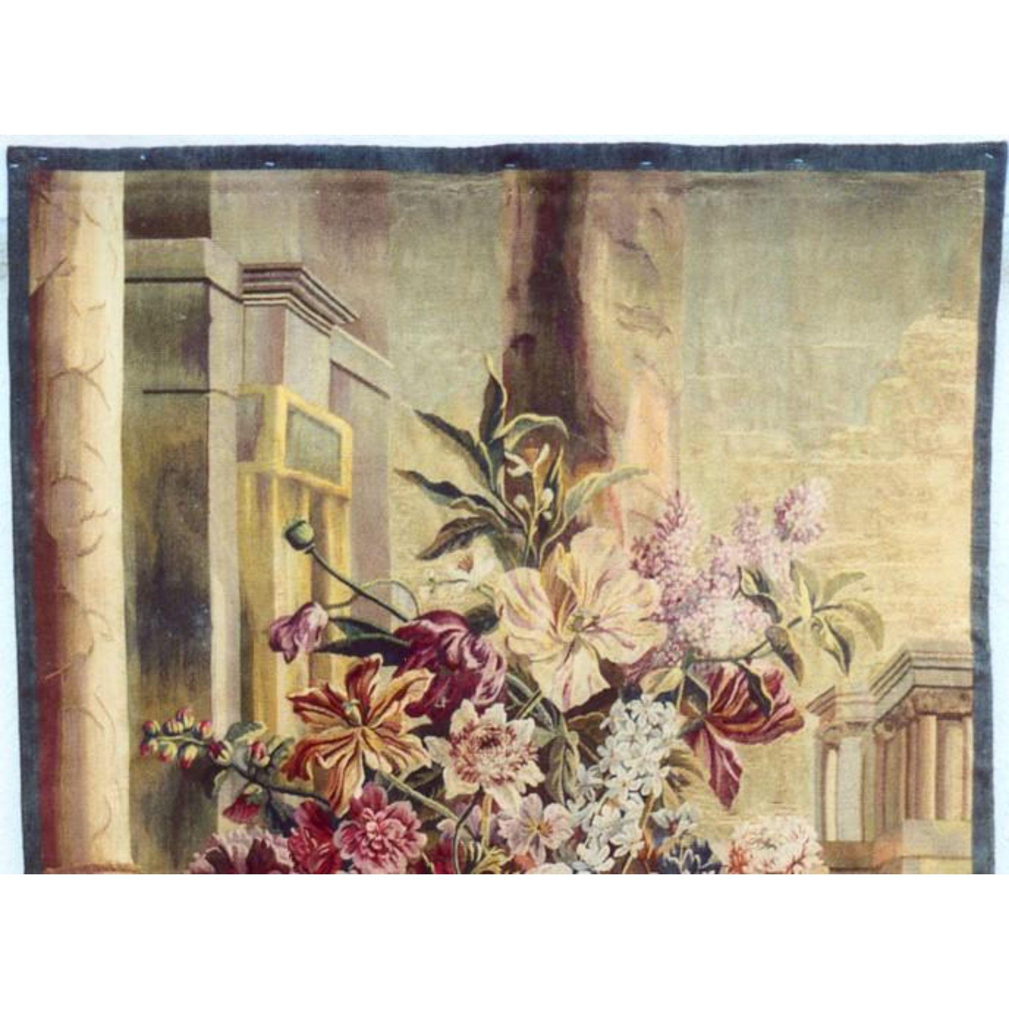 Unknown 18th Century Antique French Tapestry 6'3