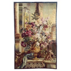 18th Century Antique French Tapestry 6'3" X 4'