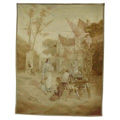 18th Century Antique French Tapestry 7' X 5'7"
