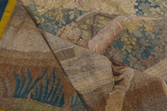 Antiker französischer Wandteppich aus dem 18. Jahrhundert, Bildfeld