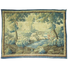 18th Century Antique French Verdure Tapestry