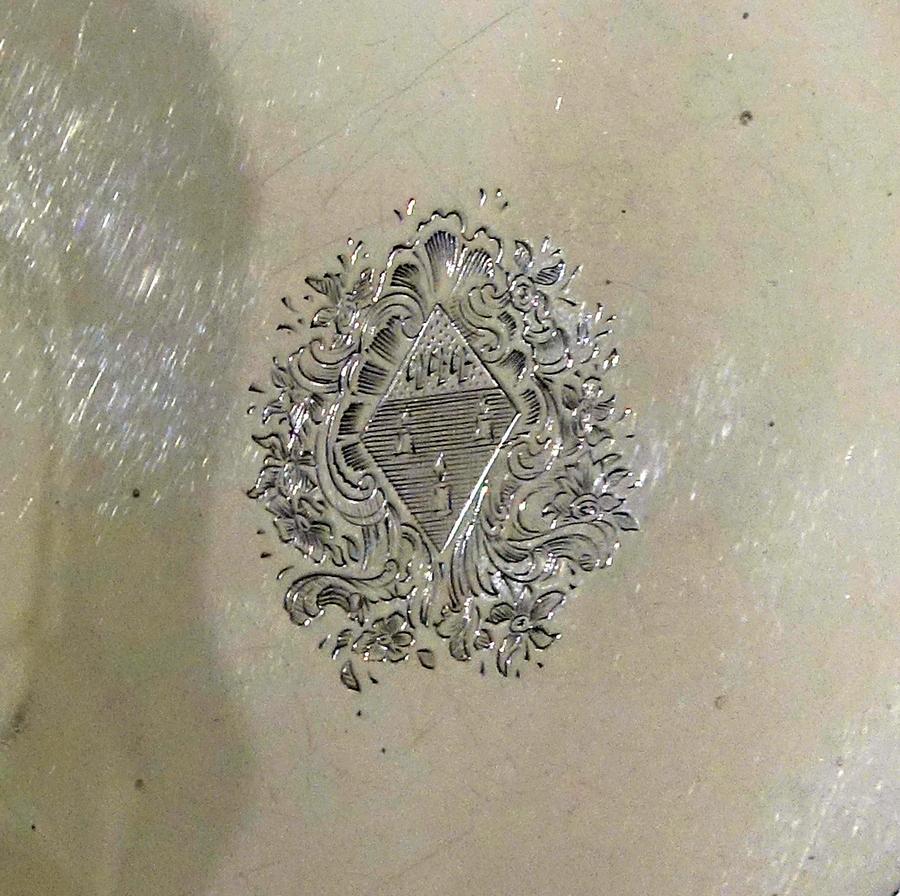 18th Century Antique George II Sterling Silver Salver London 1729 George Wickes 1