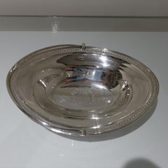 18th Century Antique George III Sterling Silver Basket London 1790 Robert Hennel