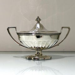 18th Century Antique George III Sterling Silver Sauce Tureen Lon1795 J Schofield