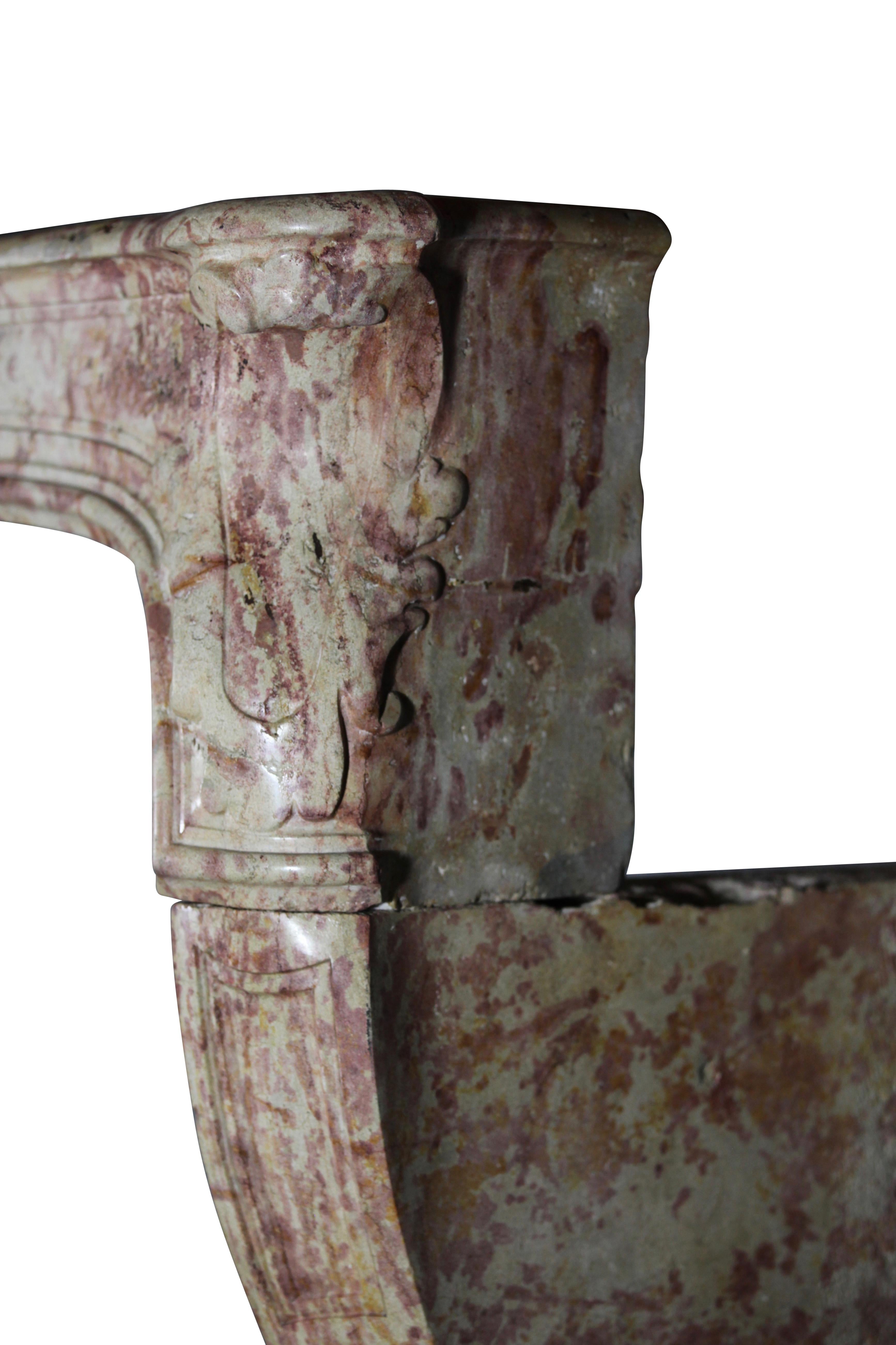 Revestimiento de chimenea de gran castillo francés antiguo del siglo XVIII en venta 1