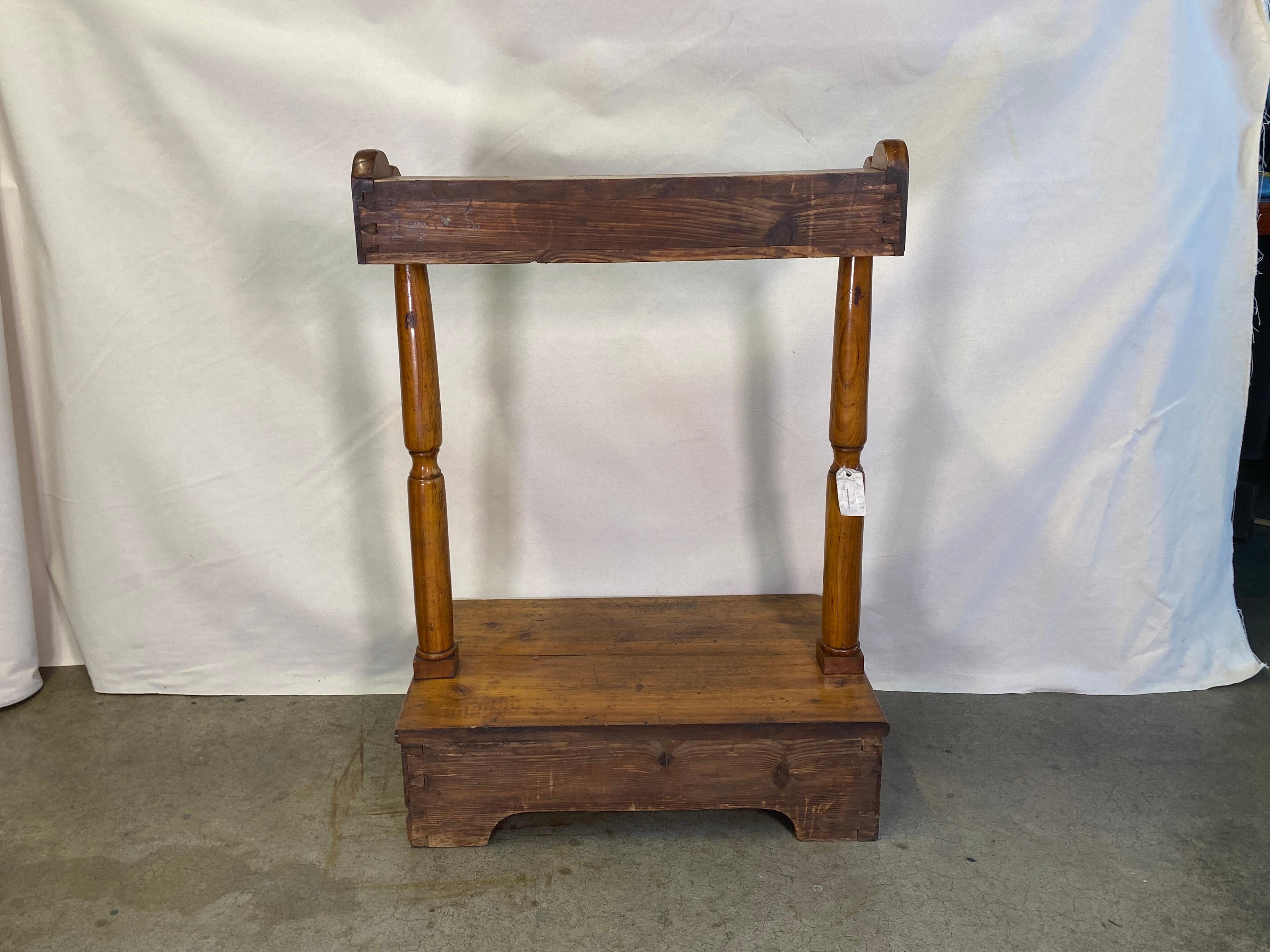 18th Century Antique Italian Prayer Kneeler For Sale 1