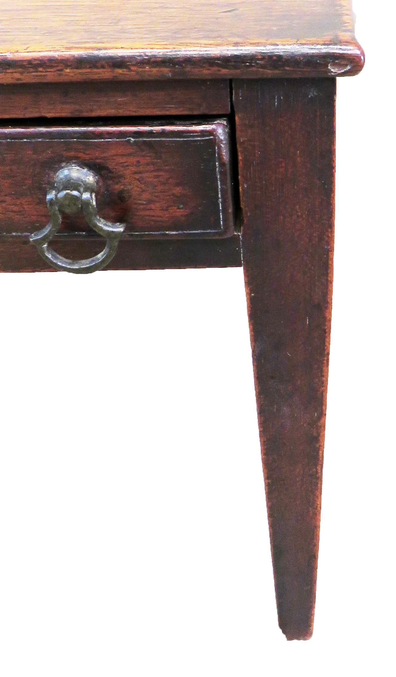 Georgian 18th Century Antique Mahogany Miniature Side Table