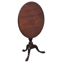 18th Century Antique Mahogany Tripod Table