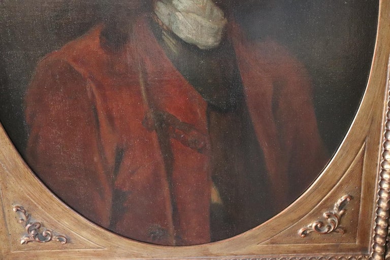 18th Century Antique Oil Painting on Canvas Portrait of a Gentleman For ...