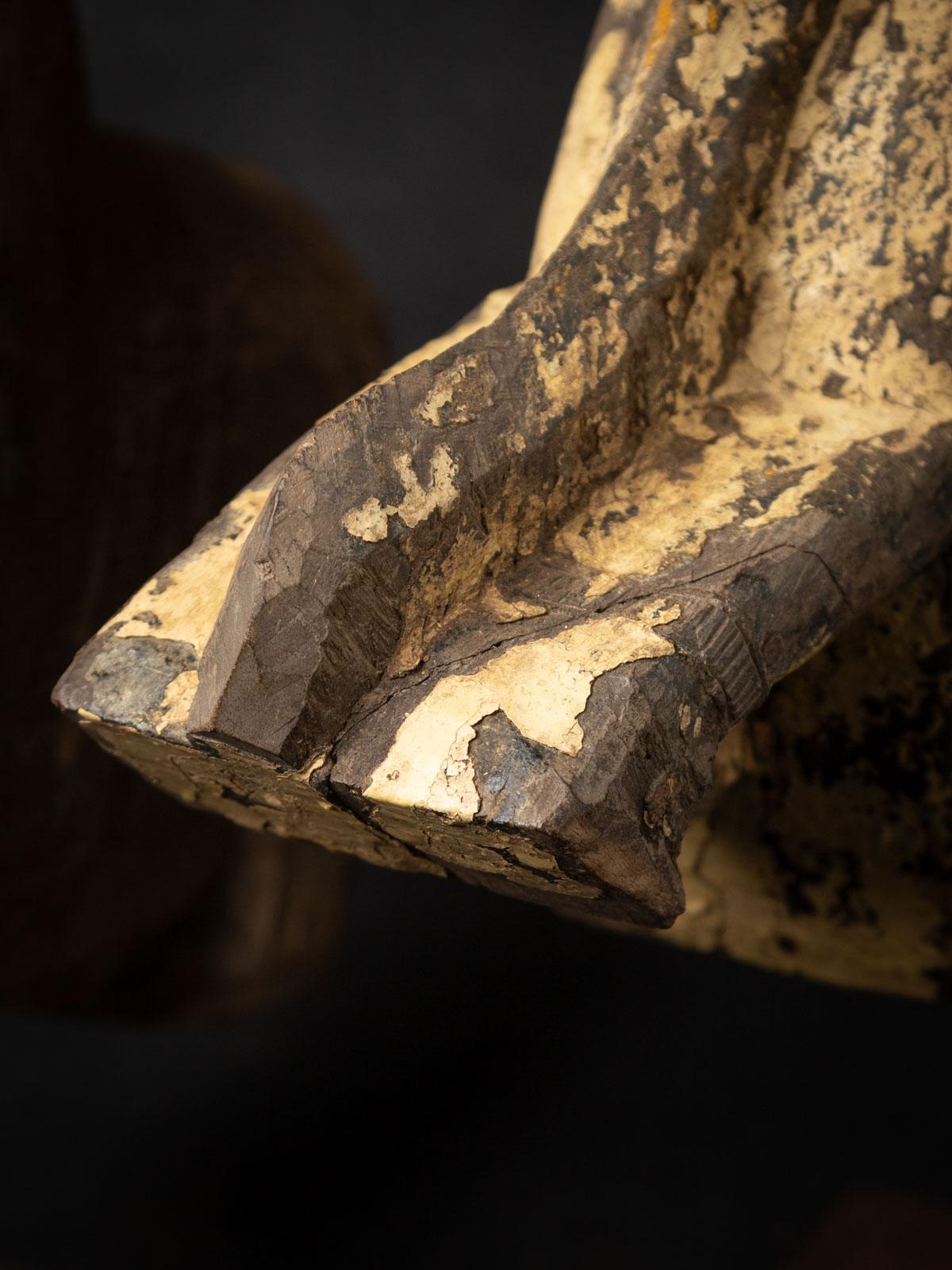 18th century Antique pair wooden temple fragments from a horse - OriginalBuddhas For Sale 11