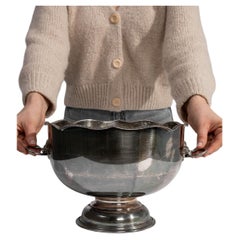 18th Century Antique Silver Plated Champagne Bucket, UK