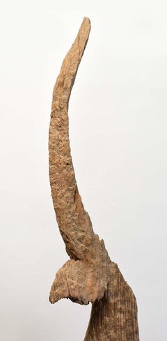 18th Century, Antique Thai Wooden Finial 'Naga'