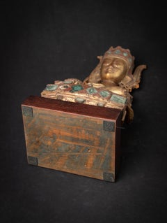 18th century Antique wooden Burmese Shan Buddha from Burma