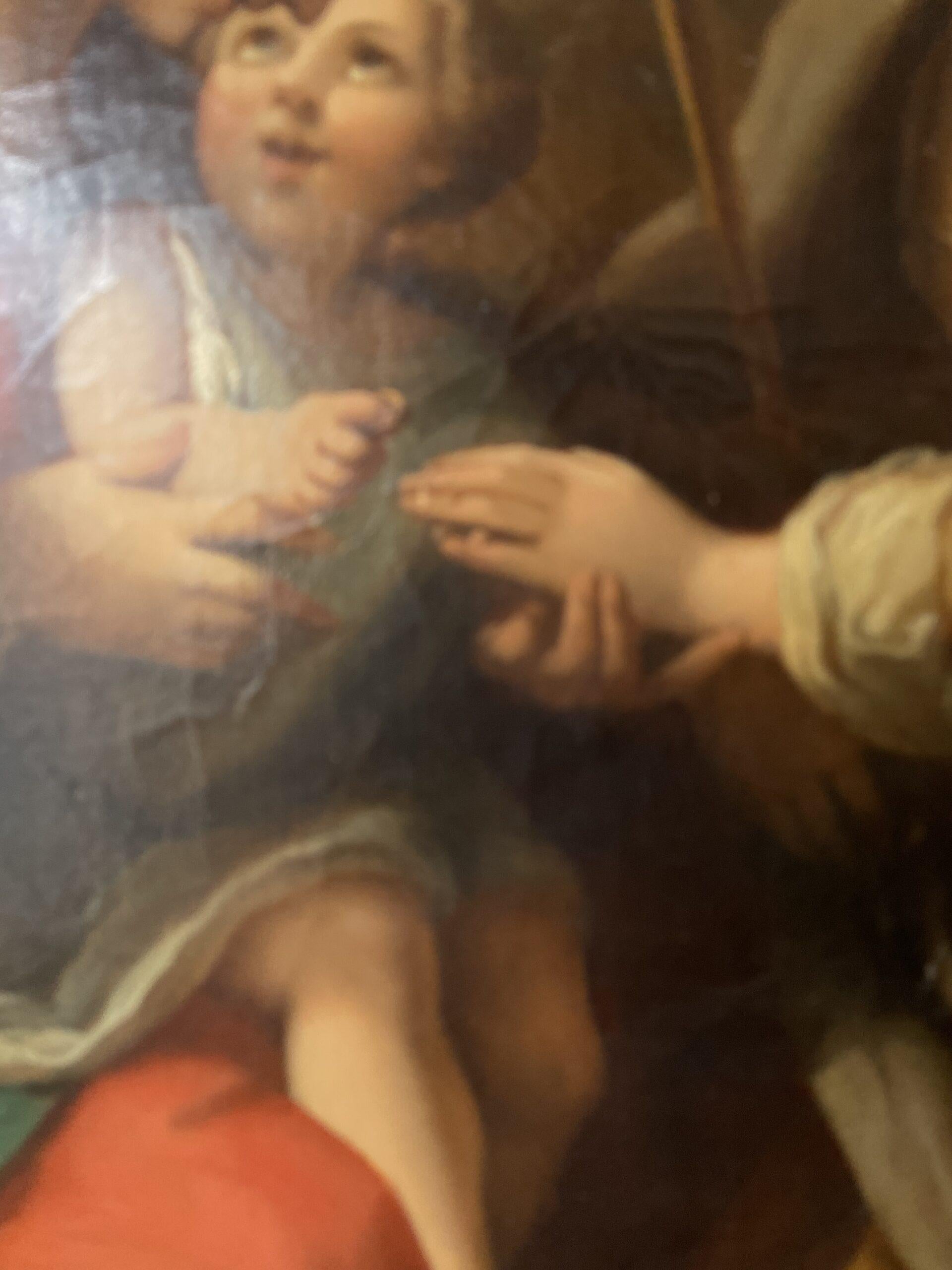 Siglo XVIII Antonio Correggio Los Desposorios Místicos de Santa Catalina en venta 2
