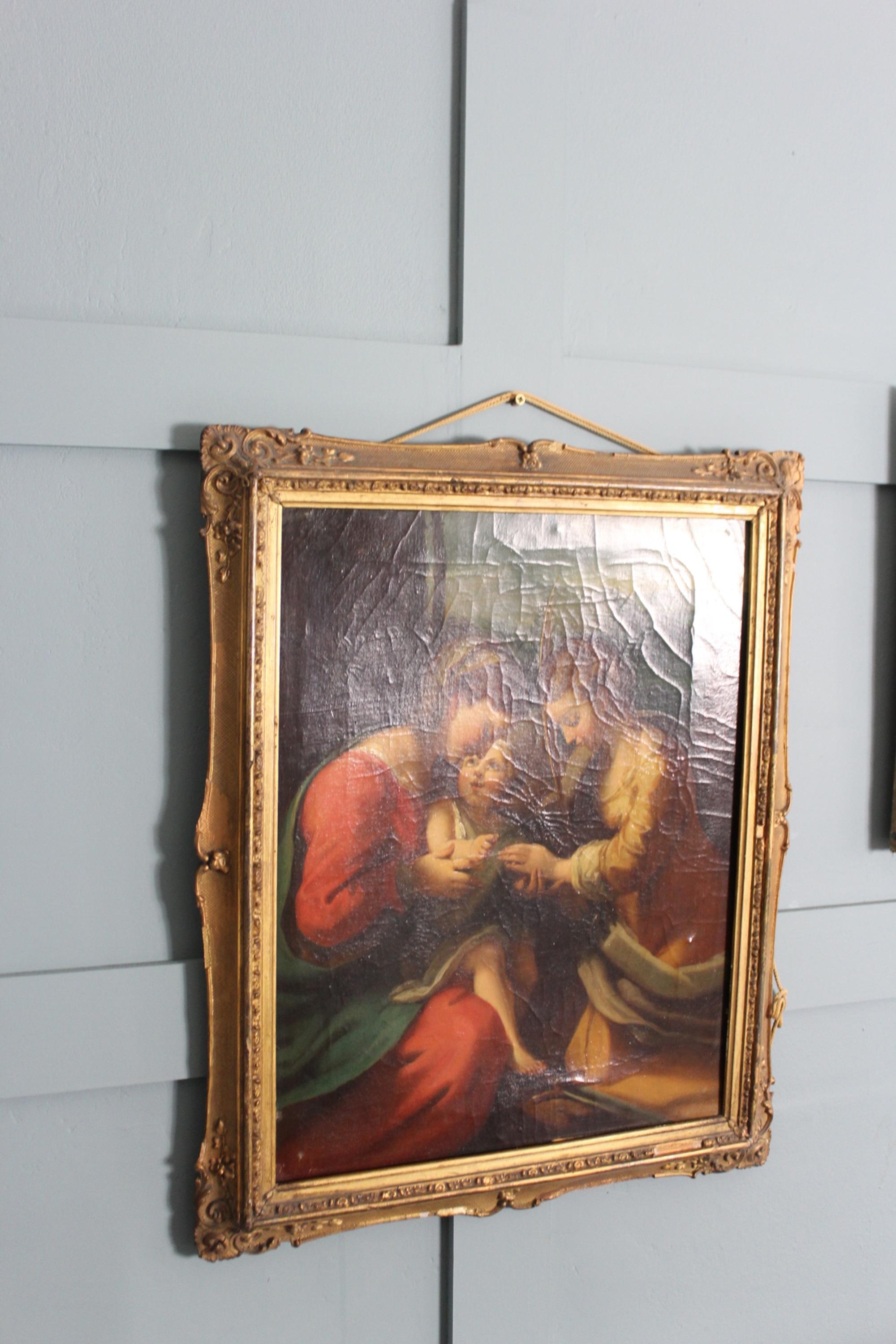 Siglo XVIII Antonio Correggio Los Desposorios Místicos de Santa Catalina Renacimiento en venta