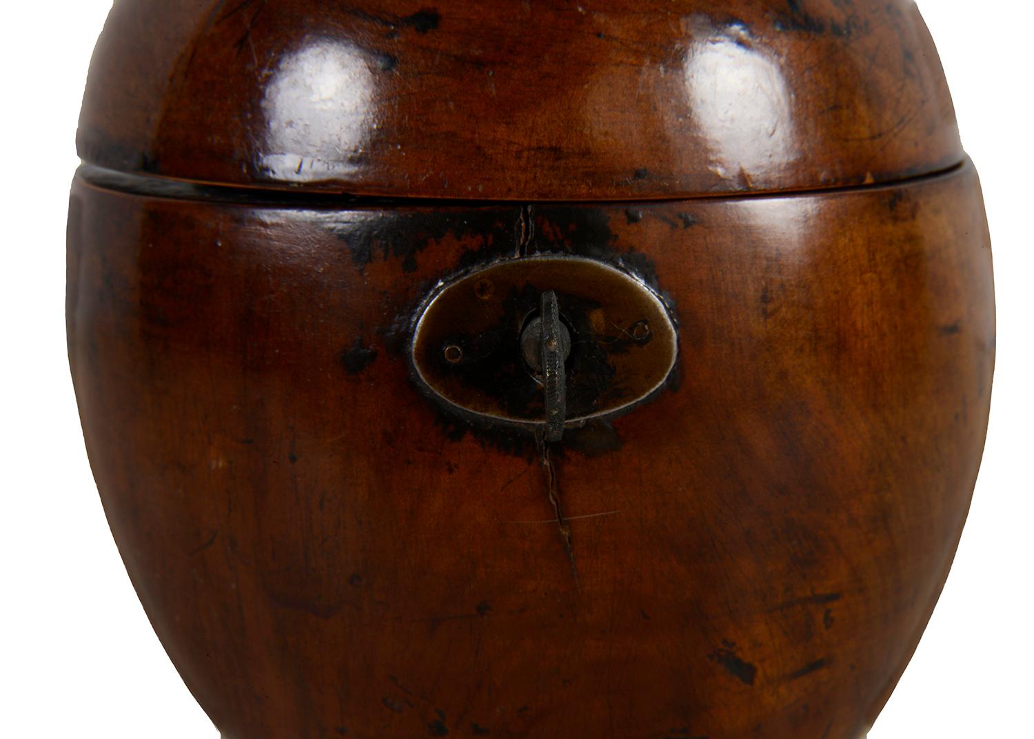 Dutch 18th Century style Apple Tea Caddy