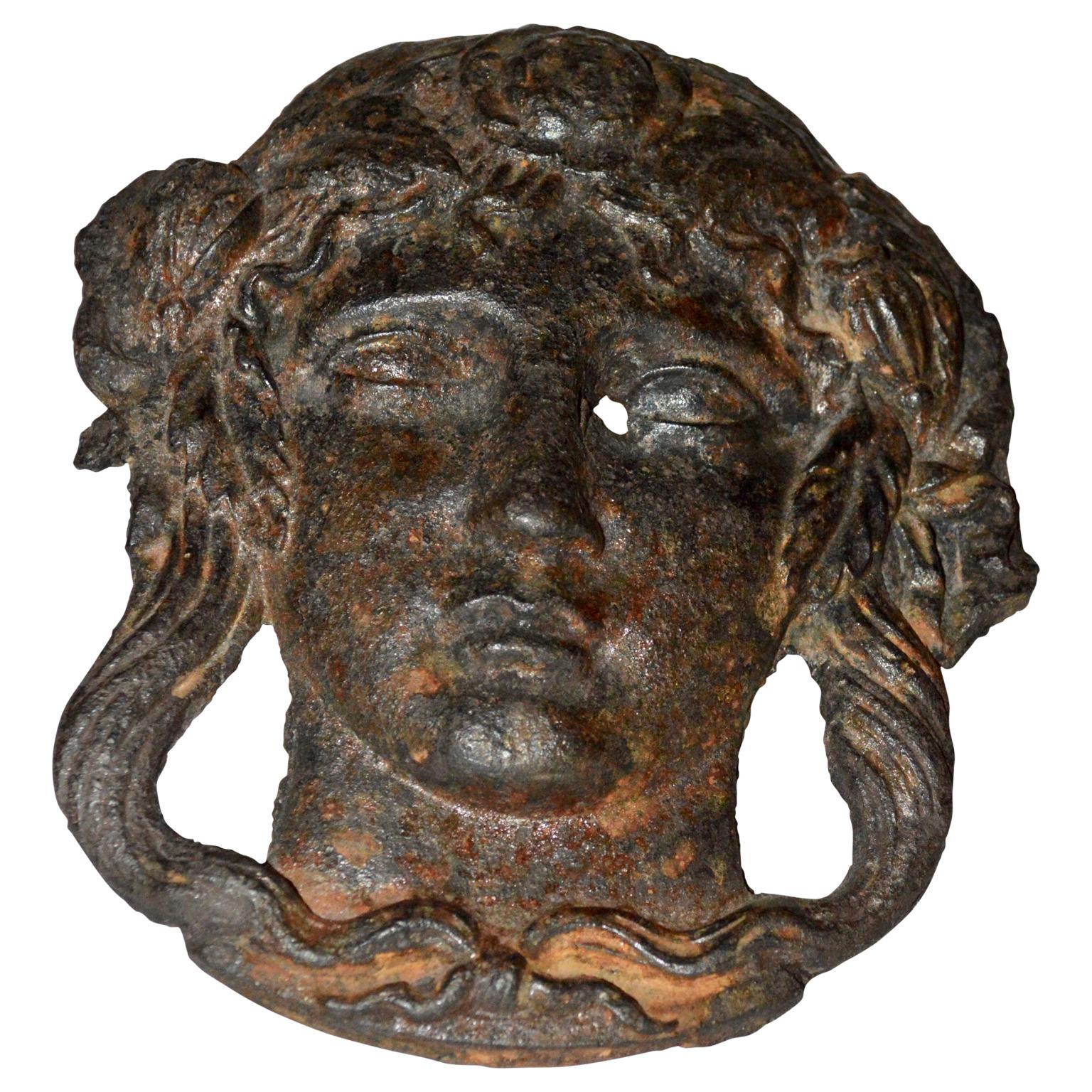 European 18th Century Architectural Fragment of a Lady's Face