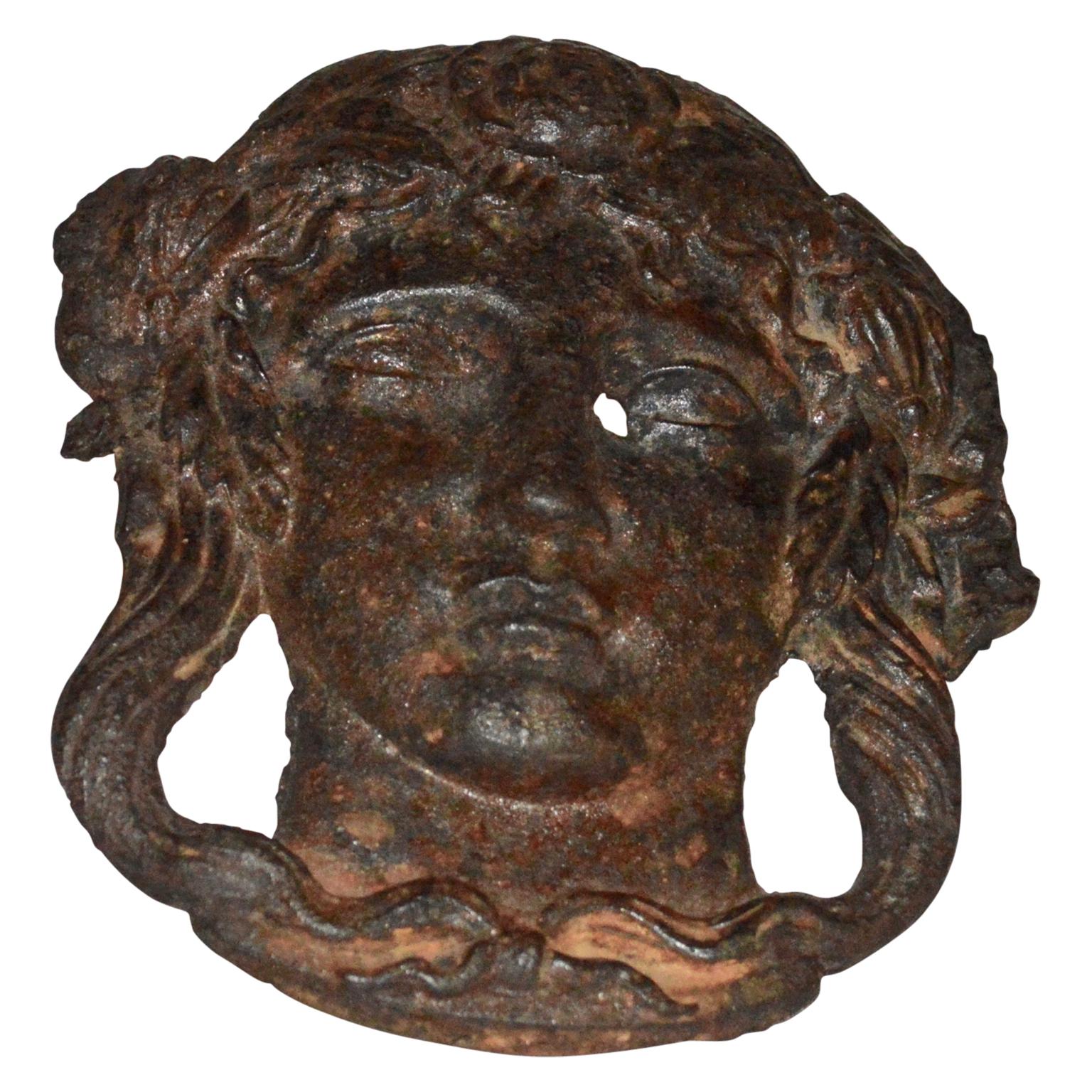 Cast 18th Century Architectural Fragment of a Lady's Face