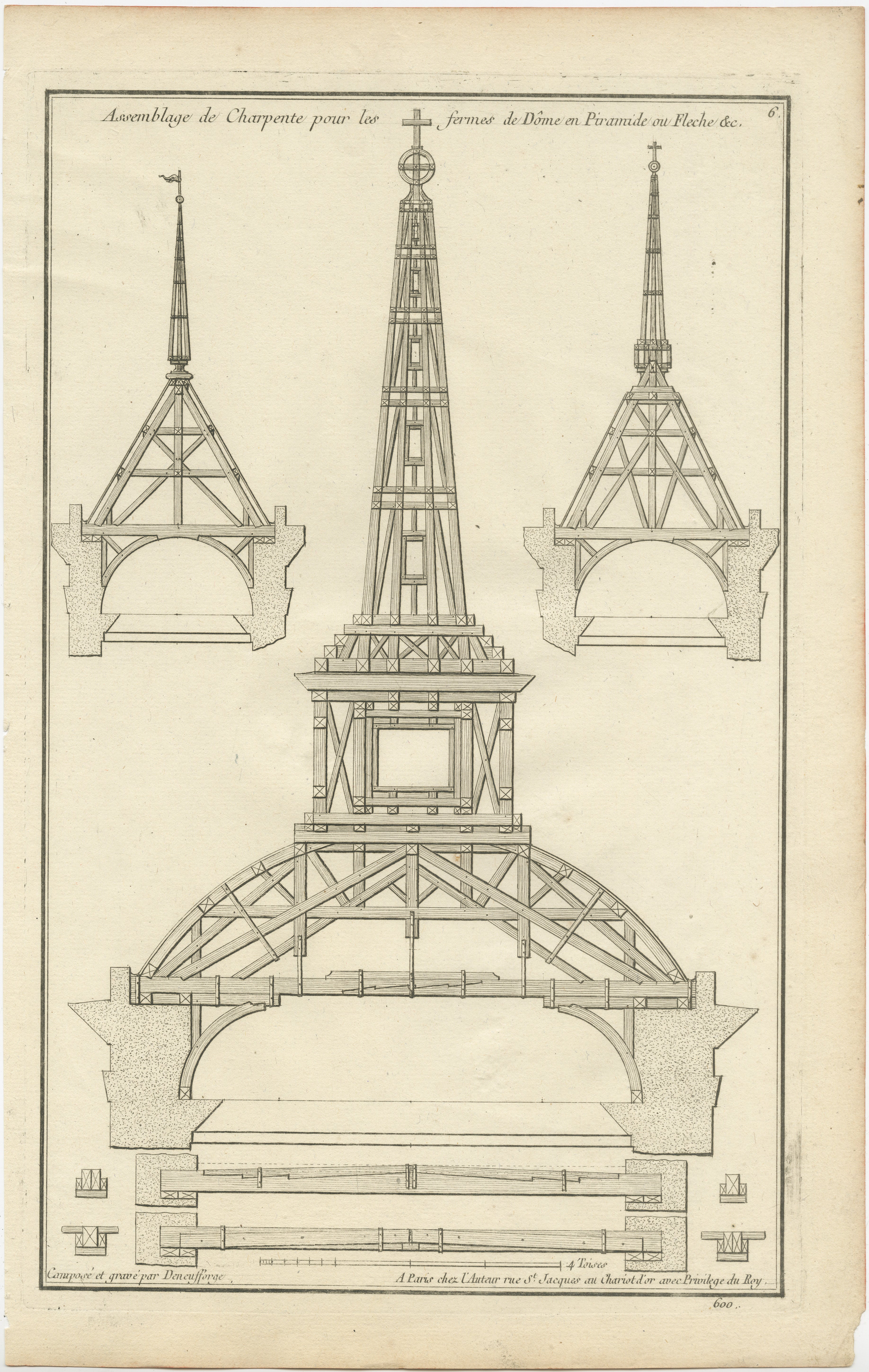Architectural engravings by Jean-François de Neufforge (1714–1791). 

Neufforge was a Flemish engraver, architect, and publisher known for his work 