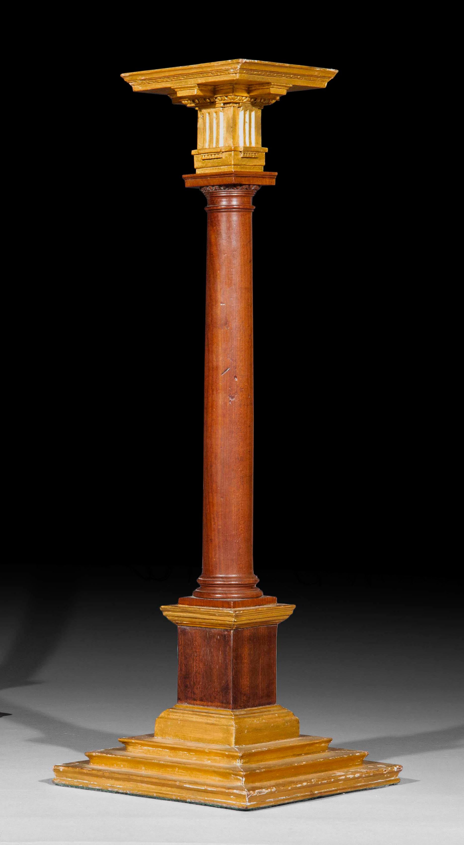 18th Century, Architectural Model of Doric Column For Sale 1