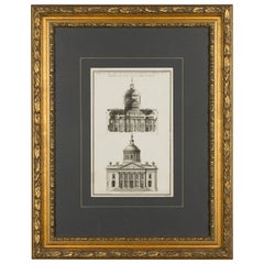 Antique 18th Century Architectural Print by Jean-François de Neufforge